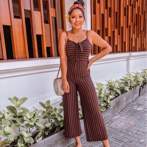 Forever 21 Other - Stripe jumpsuit